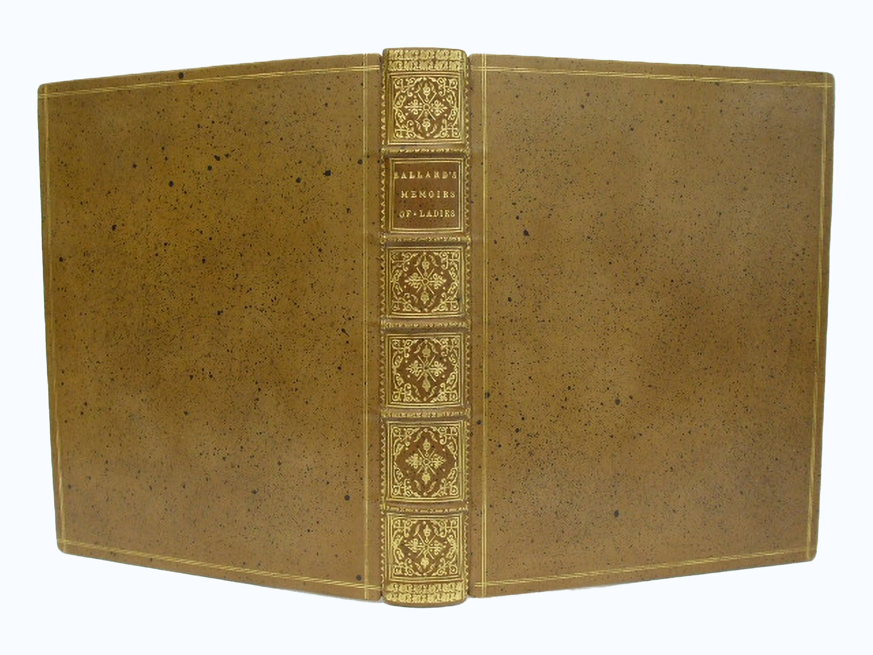  Full sprinkled calf binding 